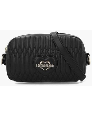 Love Moschino Bubble Love Cross-Body - Black
