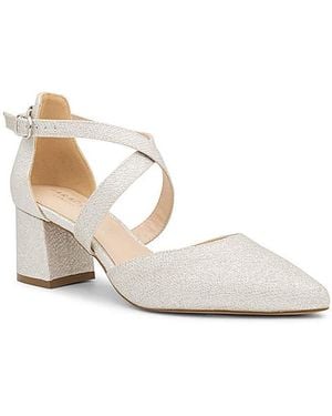 Paradox London Farrah Wide Fit Heels - White