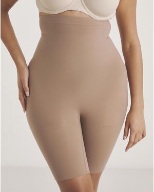 Spanx Everyday Seamless Short Cafeaulait - Brown
