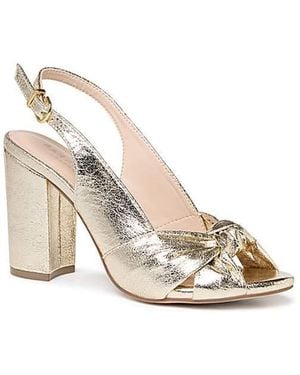 Paradox London Magda Block Heels - Natural