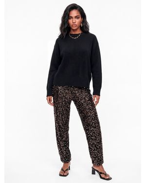 Lovedrobe Sequined Trouser - Black