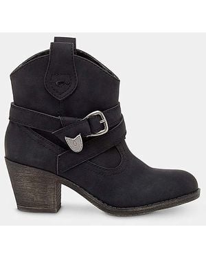Rocket Dog Satire Western Boots D Fit - Black