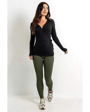 Pour Moi The Softest Ever Ballet Wrap - Black