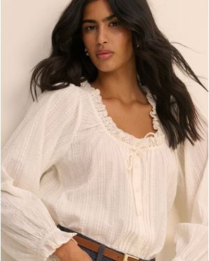 Nobody's Child Nobodys Child Lumi Blouse Ls - Natural