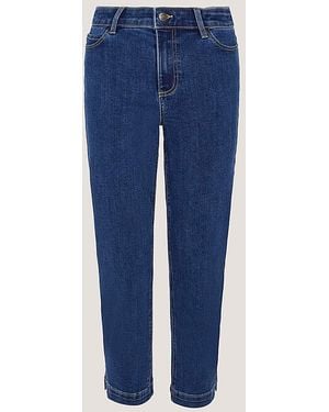 Monsoon Idabella Crop Skinny Jeans - Blue