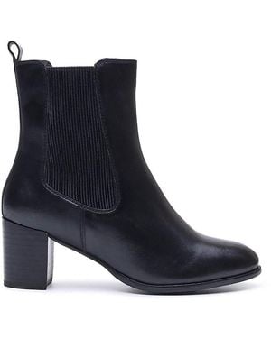 Hush Puppies Camellia Heeled Boot - Blue