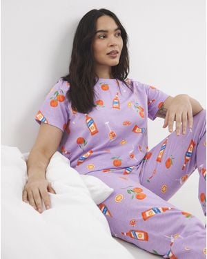 Simply Be Pyjama Set - Pink