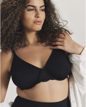 Pretty Secrets Wired Tshirt Bra - Black