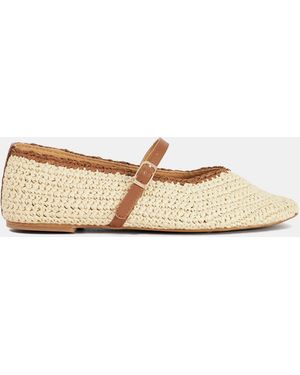 Dune Wide Fit Dune Haloha Weave Sandals D Fit - Natural