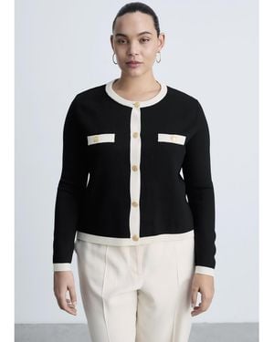 Mango Jacket Pieta - Black