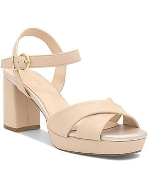 Paradox London Leya Platform Sandals - Natural