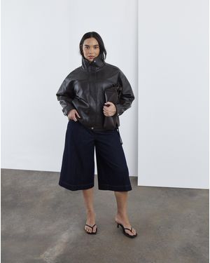 Simply Be Culotte Jeans - Blue
