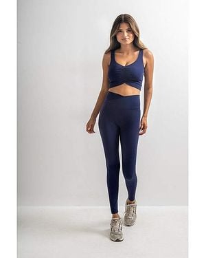 Pour Moi High-Waist Legging - Blue