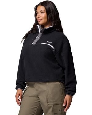 Columbia Columbia Helvetia Ii Cropped Fleece - Black