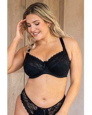 Pour Moi Rebel Side Support Bra - Black