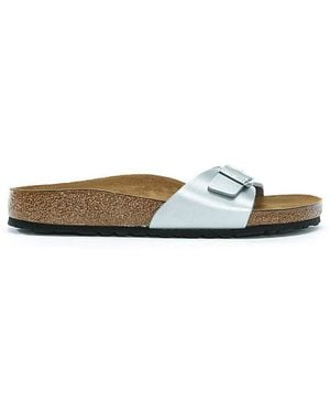Birkenstock Madrid Birko Flor Mules - Metallic
