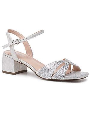 Paradox London Marquise Heeled Sandals - White