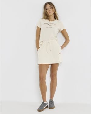 PUMA Class High Waist Skort - Natural