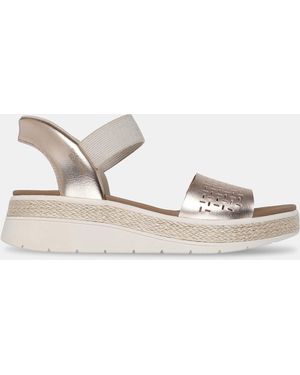 Skechers Bobs Sun Ray Standard Sandals - Natural