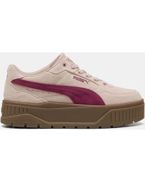 PUMA Karmen Ii Idol Suede Trainers - Pink