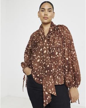 Simply Be Blouse - Orange
