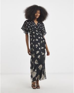 Joanna Hope Printed Maxi Dress - White