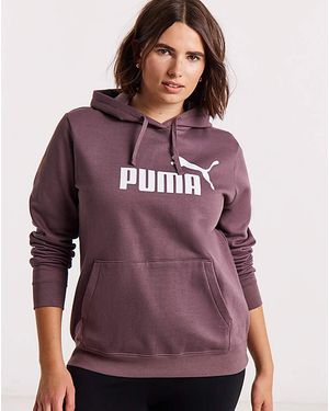 PUMA Essential Logo Hoodie - Purple