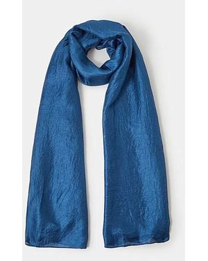 Accessorize Lightweight Shimmer Scarf - Blue