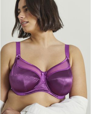 Goddess Keira Fullcup Wired Bra - Purple