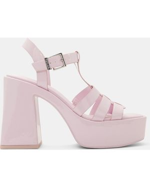 ALDO Jeni Mary Jane Heeled Shoes D Fit - Pink