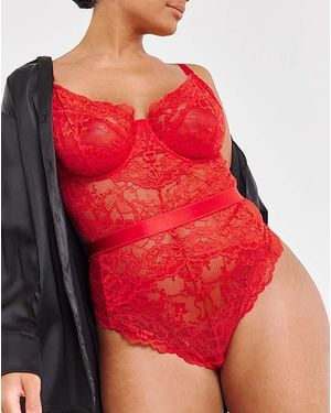 Ann Summers Hold Me Tight Body - Red