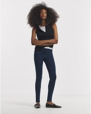 Simply Be Skinny Pull On Jegging - Blue