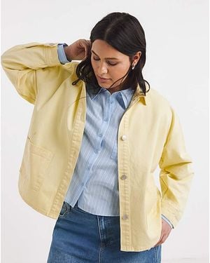 Simply Be Utility Jacket - Blue