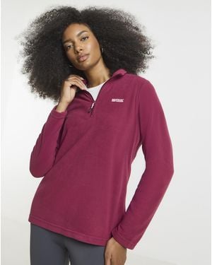 Regatta Sweethart 1/4 Zip Fleece - Pink