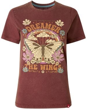 Joe Browns Dreamer Graphic Tee - Red