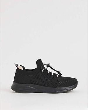 Cushion Walk Toggle Trainers E Fit - Black