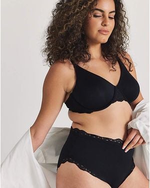 Pretty Secrets Full Brief Knickers - Black