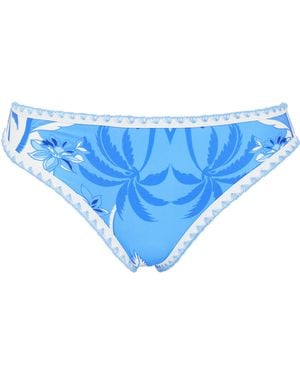 Figleaves Frida Classic Bikini Brief - Blue