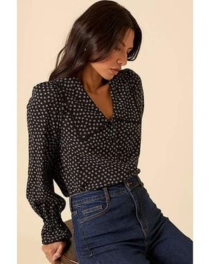 Nobody's Child Norah Top - Black