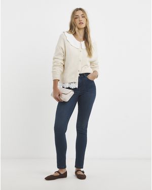 Simply Be Super Stretch Denim Slim Jeans - Blue