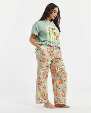 Figleaves Pj Set - Multicolour