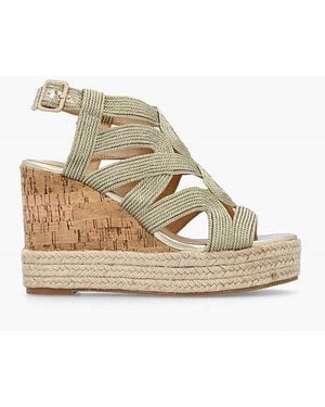 Daniel Footwear Daniel Yope Rope Espadrille Sandals - Metallic