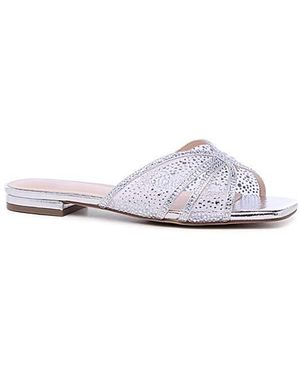 Paradox London Soleil Wide Fit Sandal - White