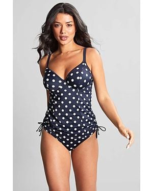 Panache Anya Riva Tankini Top - Blue