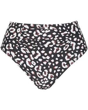 JD Williams Mix And Match High Waist Bikini Bottoms - Black