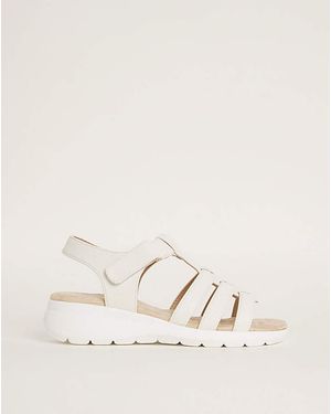 Cushion Walk Fisherman Sandal E Fit - Natural