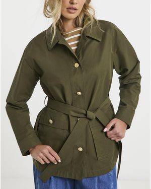 Tommy Hilfiger Cotton Jacket - Green
