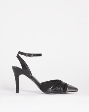 Joanna Hope Metallic Shoe E Fit - White