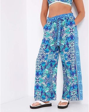 Figleaves Frida Beach Trousers - Blue