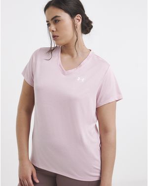 Under Armour Tech Ss Twist Top - White